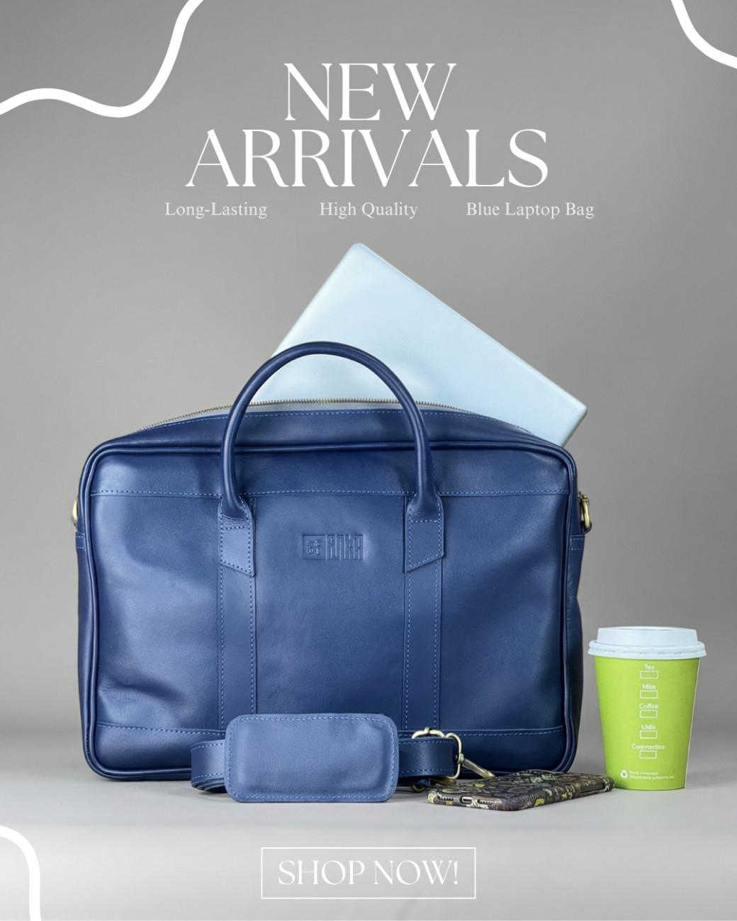 Kudo full Blue laptop bag